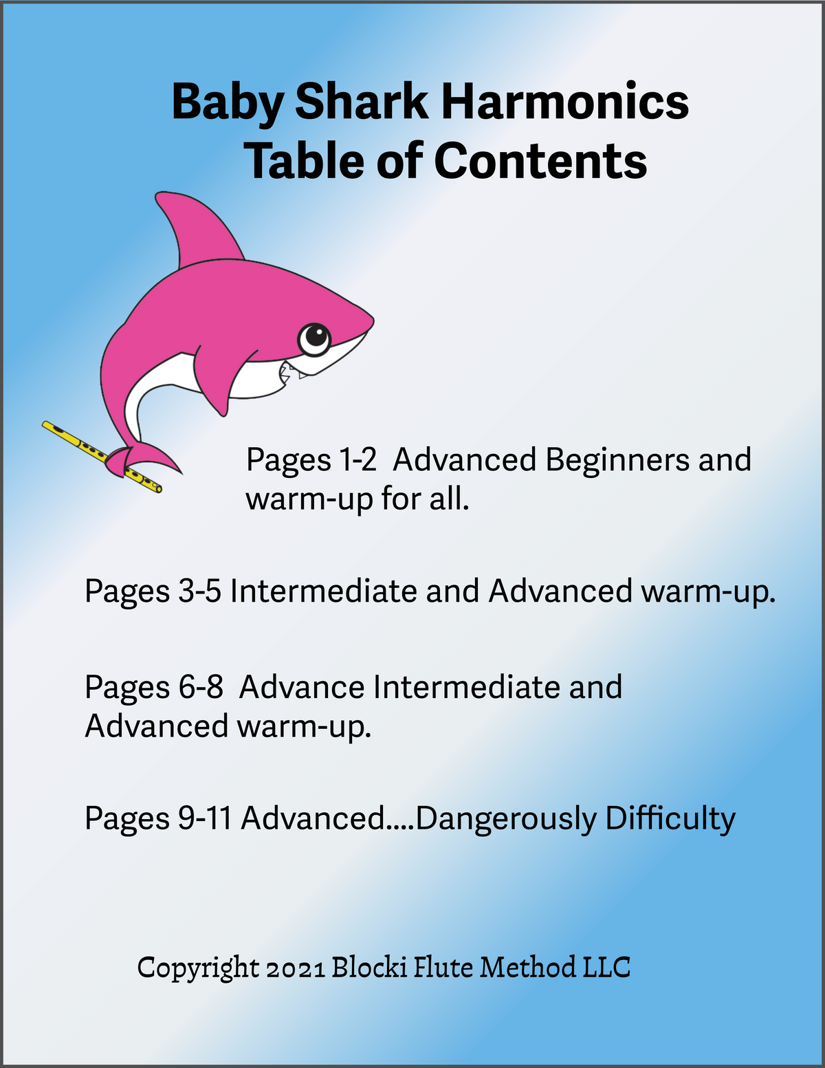 Baby Shark Harmonics PDF