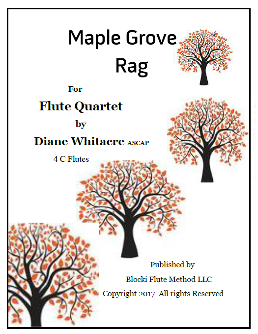 Maple Grove Rag for Flute Quartet — PDF Download