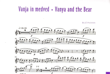 One of the ten pieces included in Flute at Play