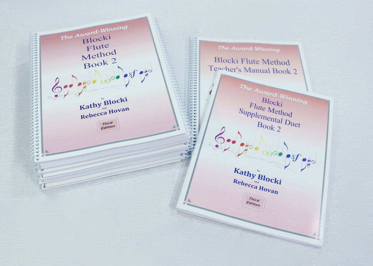 Blocki Flute Method Book Classroom Set