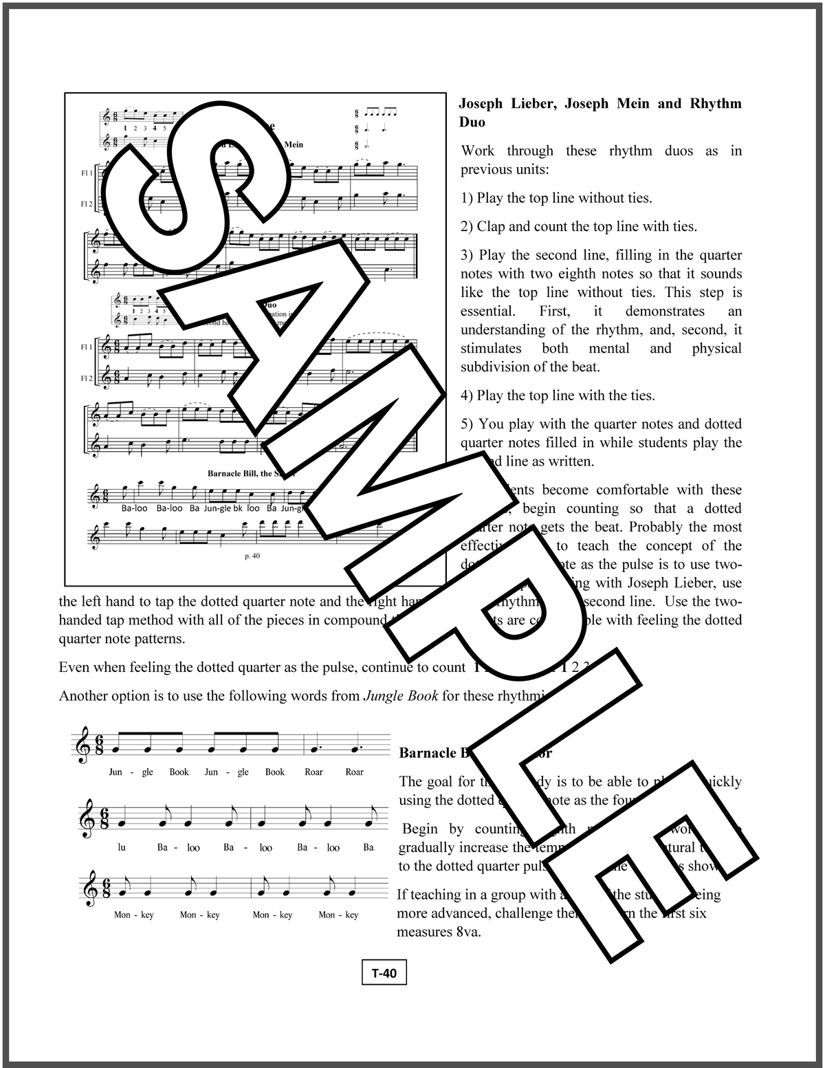 Blocki Flute Method Teacher's Manual Book 2