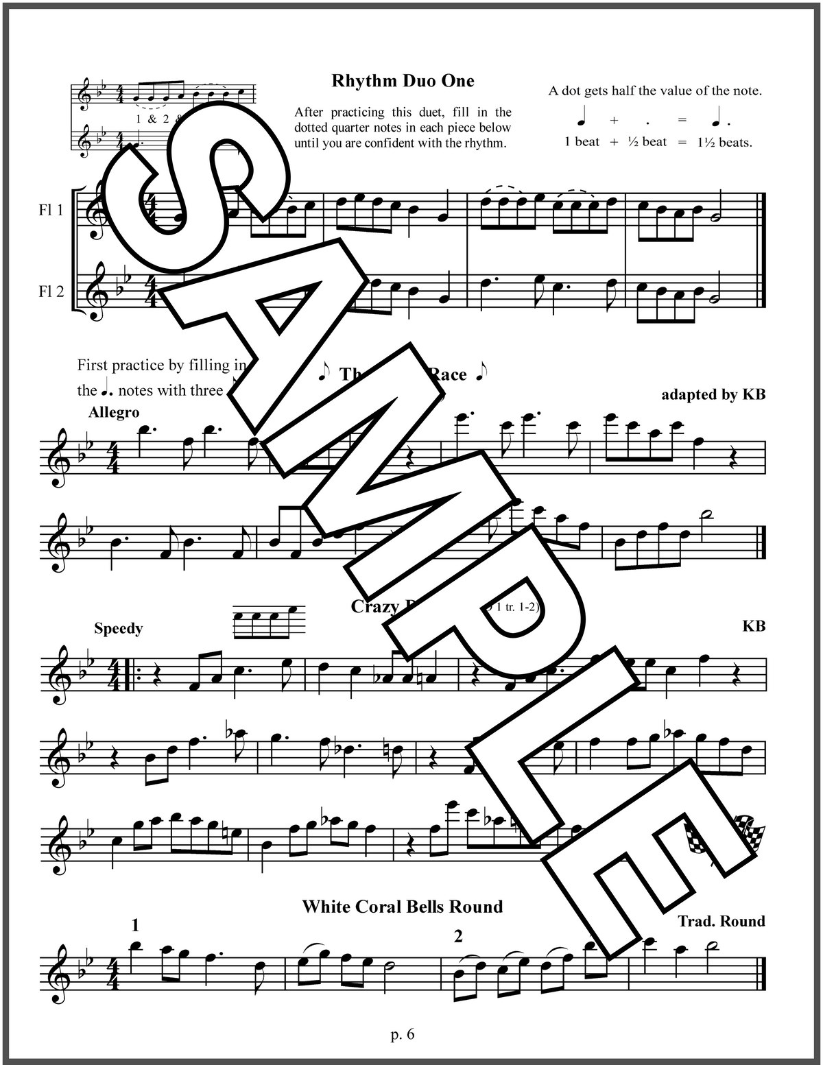 Blocki Flute Method Student Book 2   3rd Ed.
