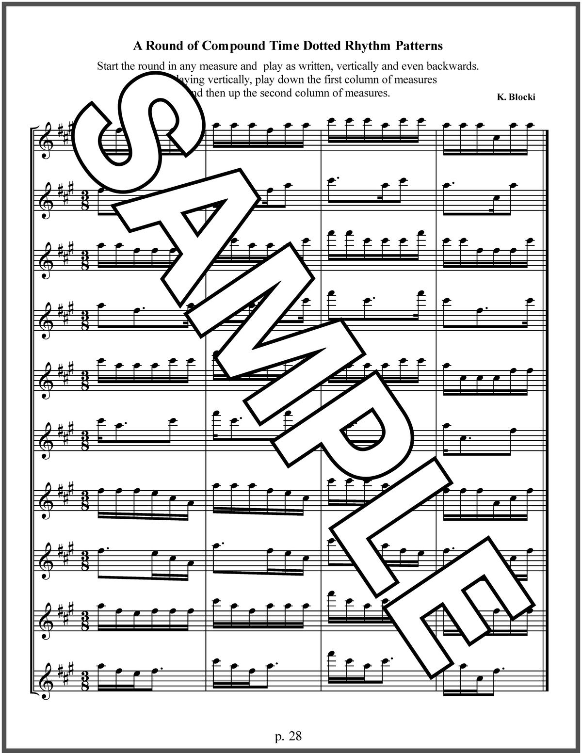 Blocki Flute Method Student Book 3