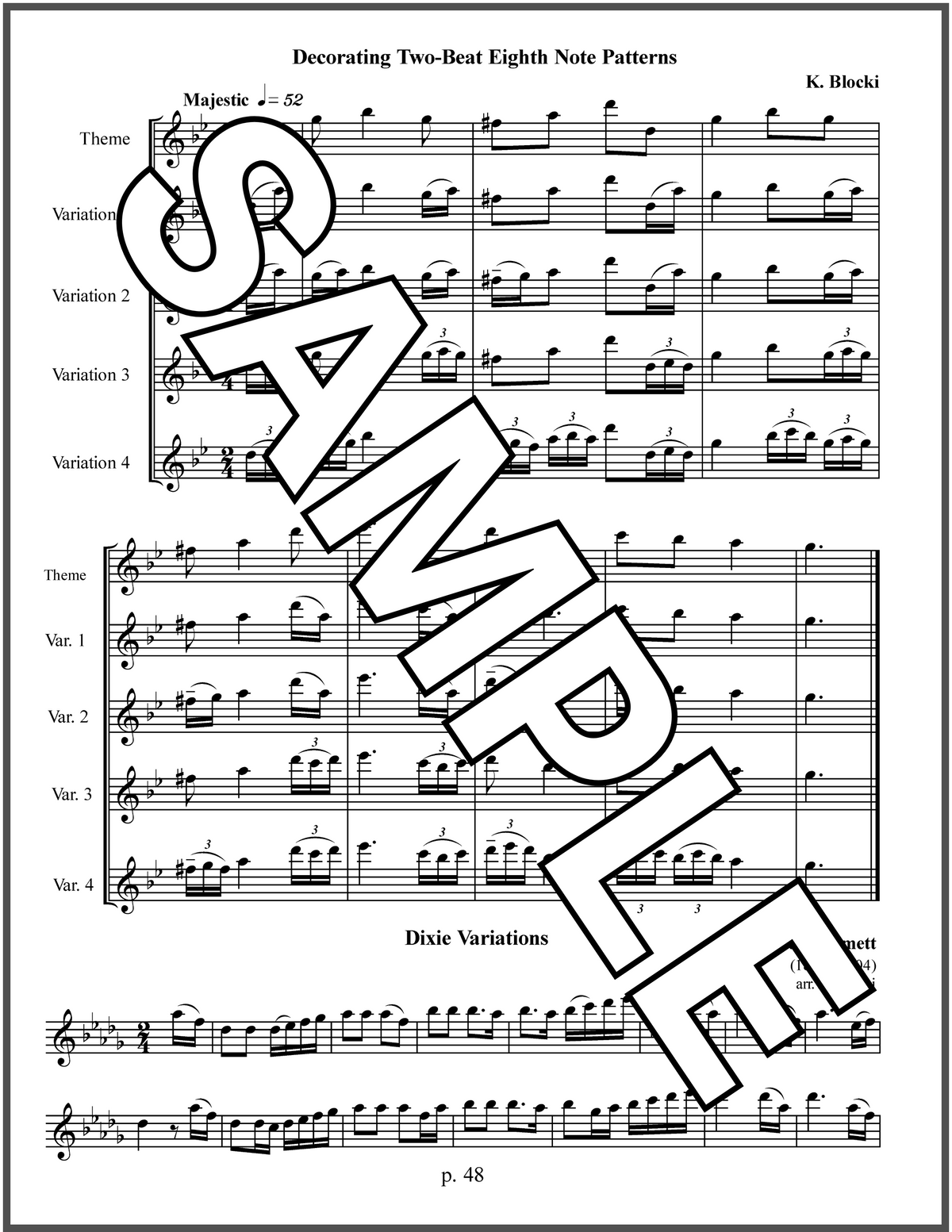 Blocki Flute Method Student Book 3