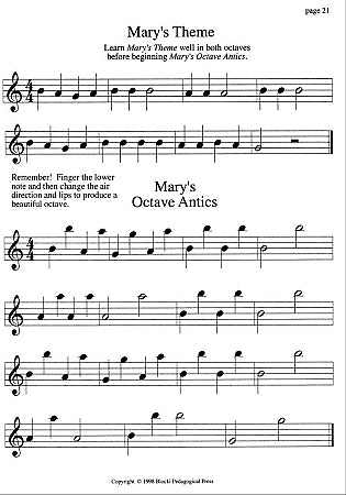 Mary Had a Little Lamb Flexibility Exercise