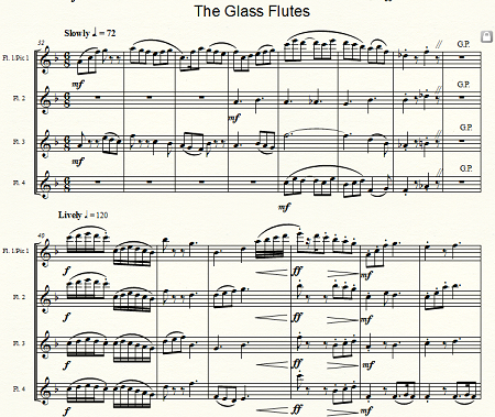 The Dayton Dream — Flute Quartet