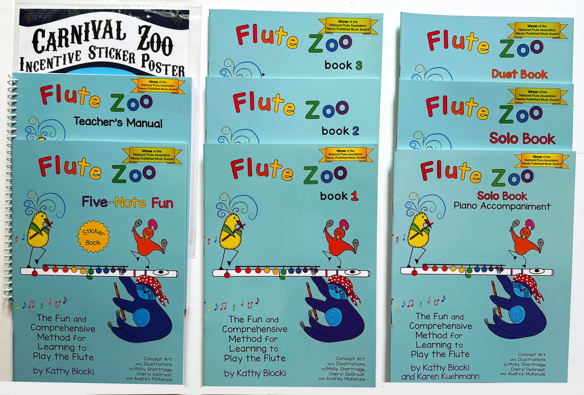 Flute Zoo Teacher's Package
