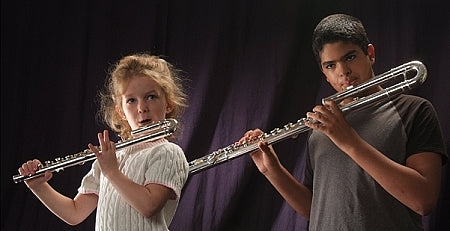 Comparison of Mini-Di and Bass Flute